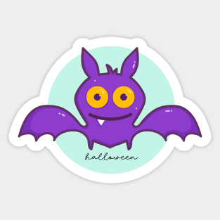 Bat - Halloween Sticker